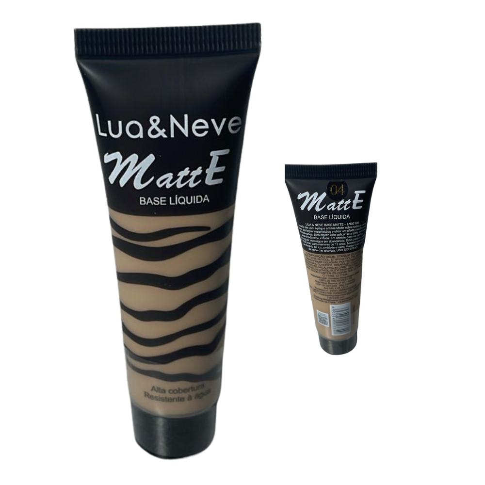 Base Líquida Matte Lua & Neve 30ml