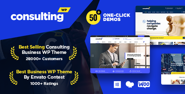 Consulting  - Business, Finance WordPress Theme